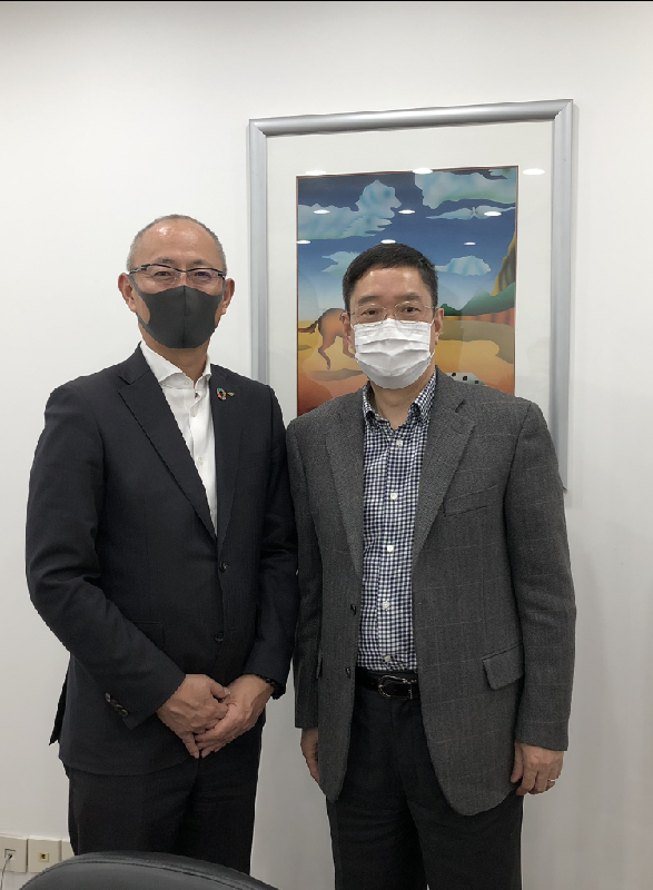 小川總代表來(lái)訪